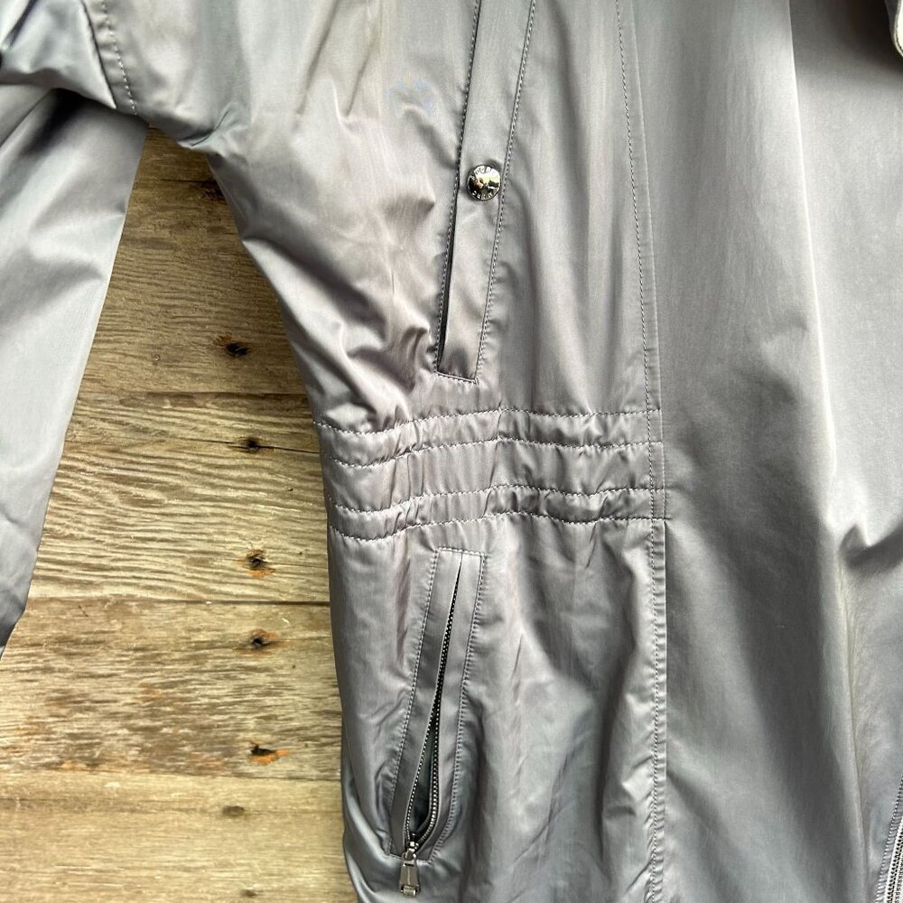 Andrew Marc Silver Lined Adjustable Jacket XL - Picture 4 of 13